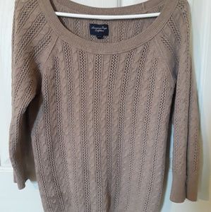 Tan AMERICAN EAGLE sweater